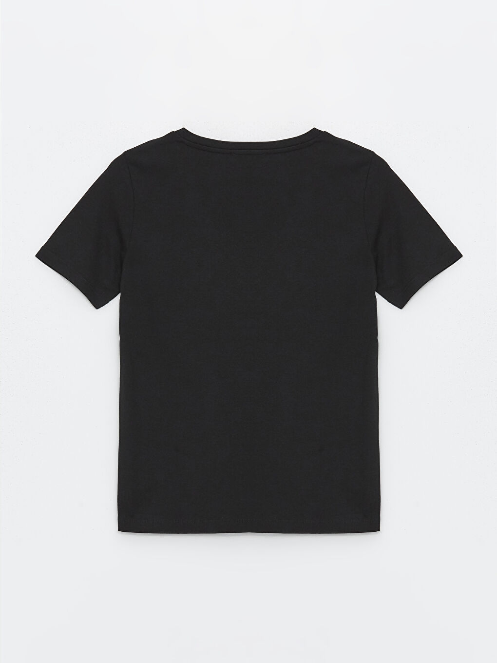 V Neck Straight Short Sleeve Women T-Shirt -S4HY10Z8-CVL