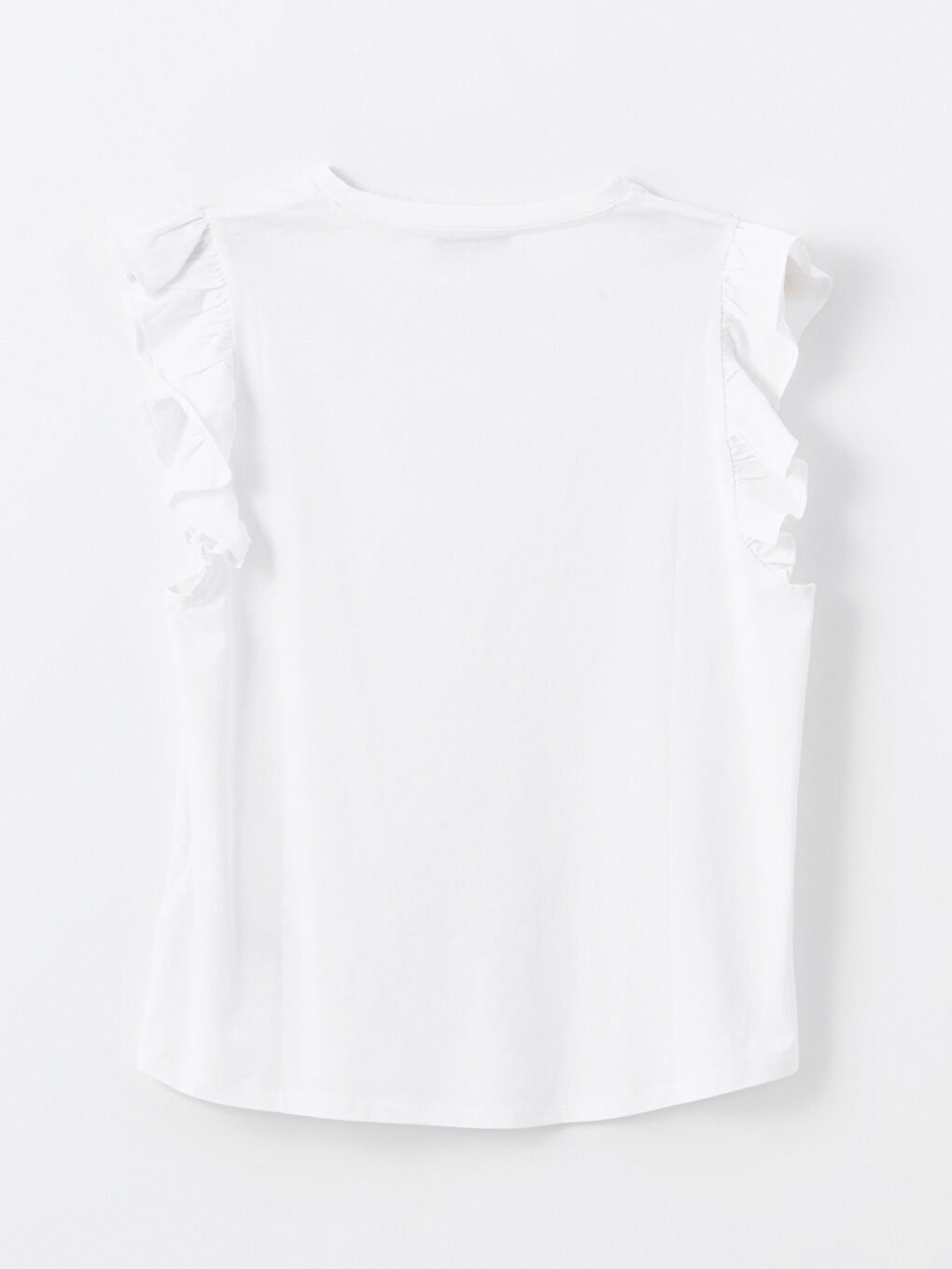 Crew Neck Plain Short Sleeve Women's T-Shirt-5