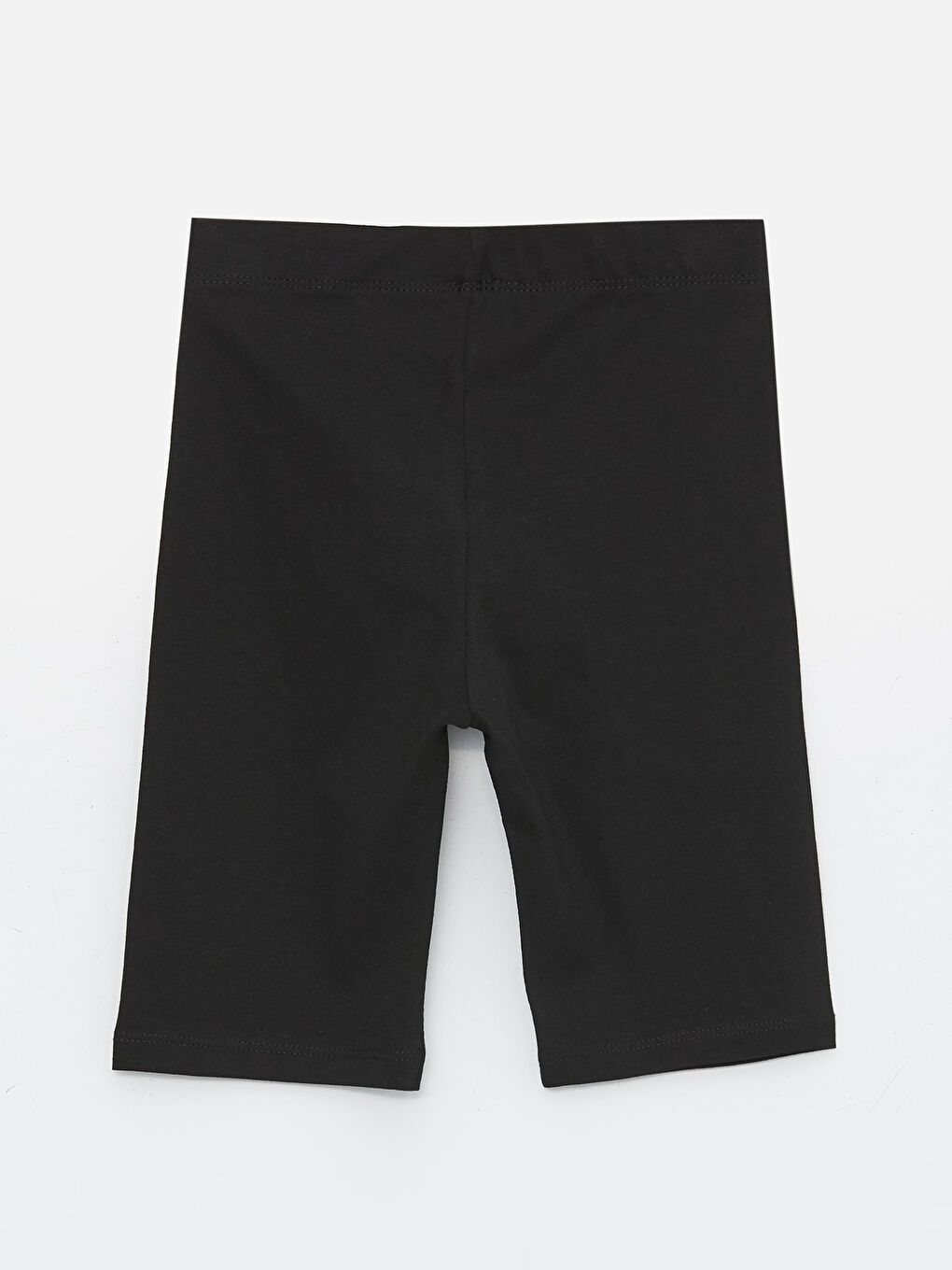 Siyah Beli Lastikli Basic Kız Çocuk Tayt-2