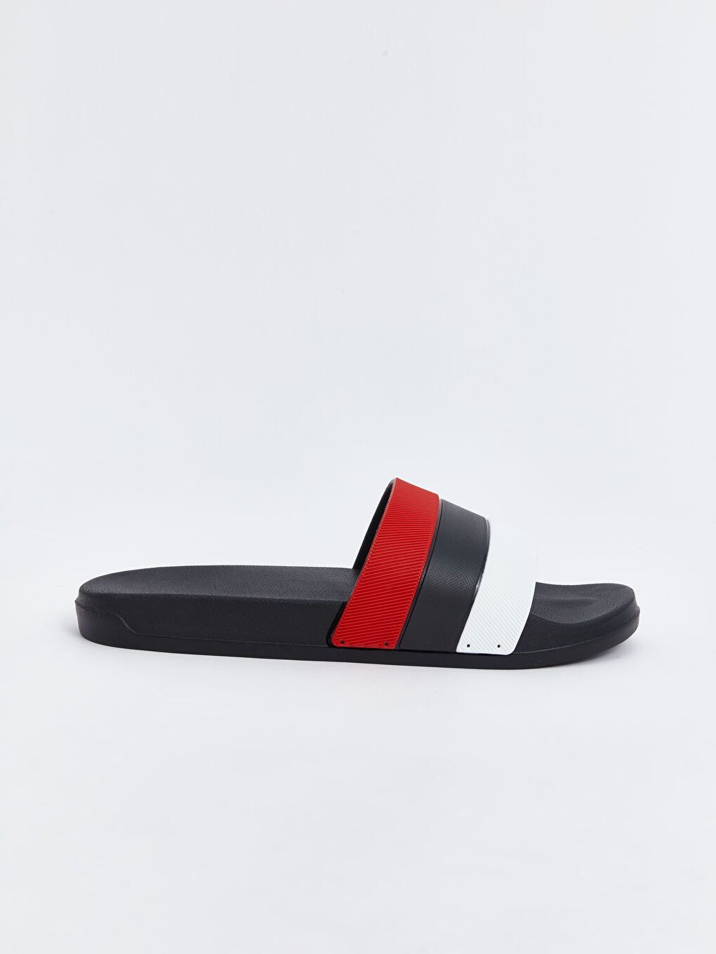 سليبر رجالي بنقشة شريط واحد-1