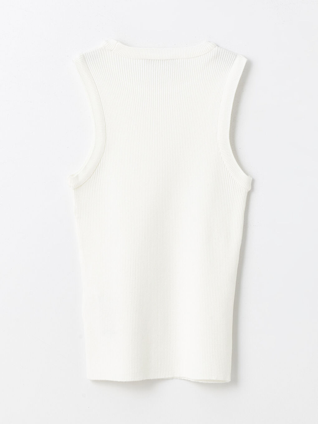 Crew Neck Regular Women's Tricot Singlet -S4I052Z8-R9J