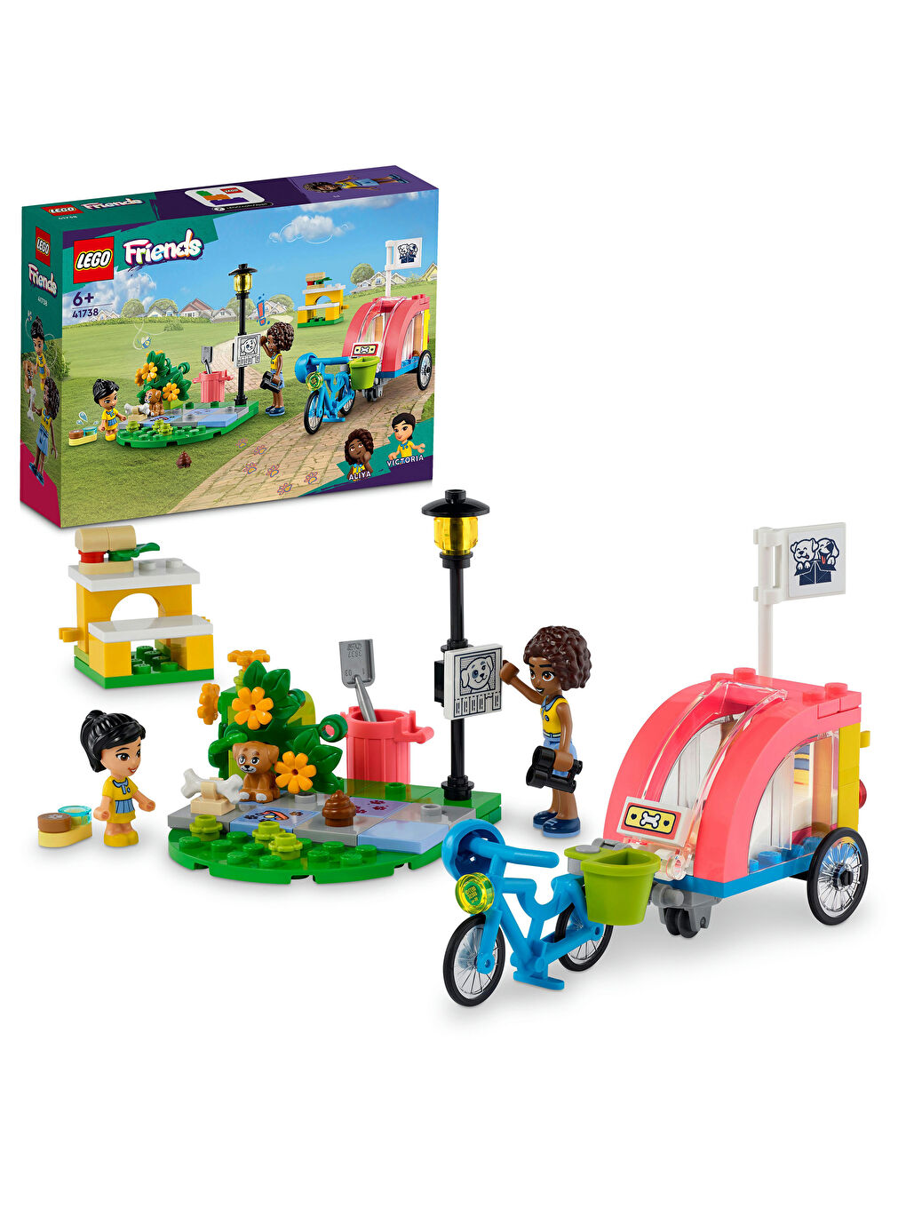 Lego Friends Köpek Kurtarma Bisikleti