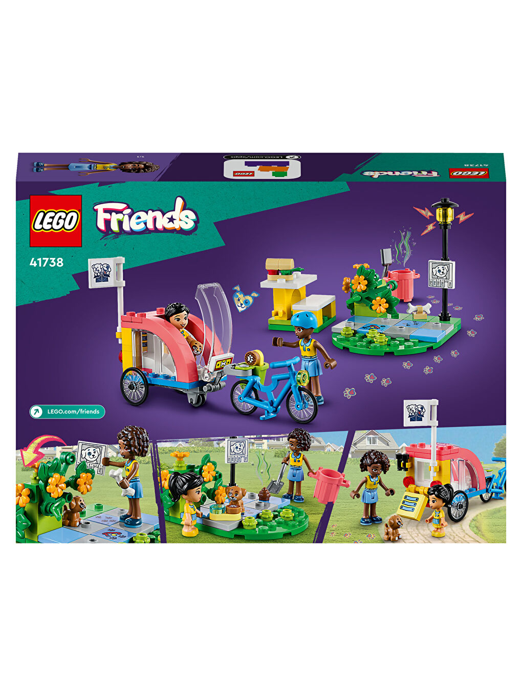 Lego Friends Köpek Kurtarma Bisikleti - 1