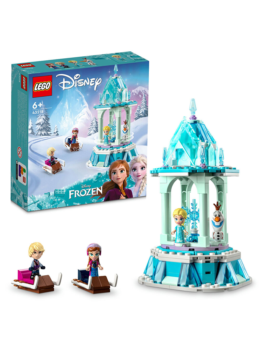 Lego Karışık Anna ve Elsa'nın Sihirli Atlıkarıncası