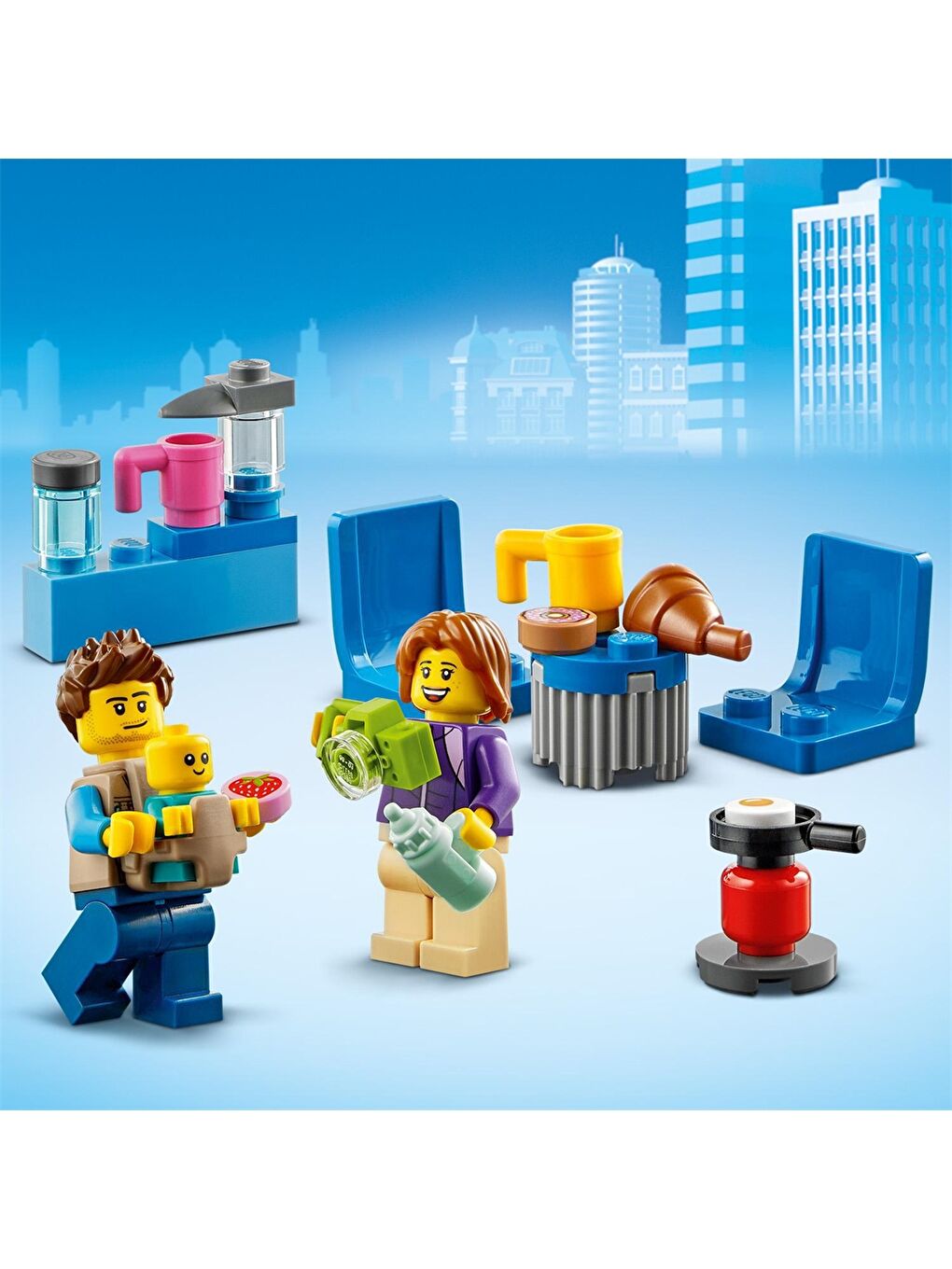 Lego Karışık City Tatilci Karavanı - 6