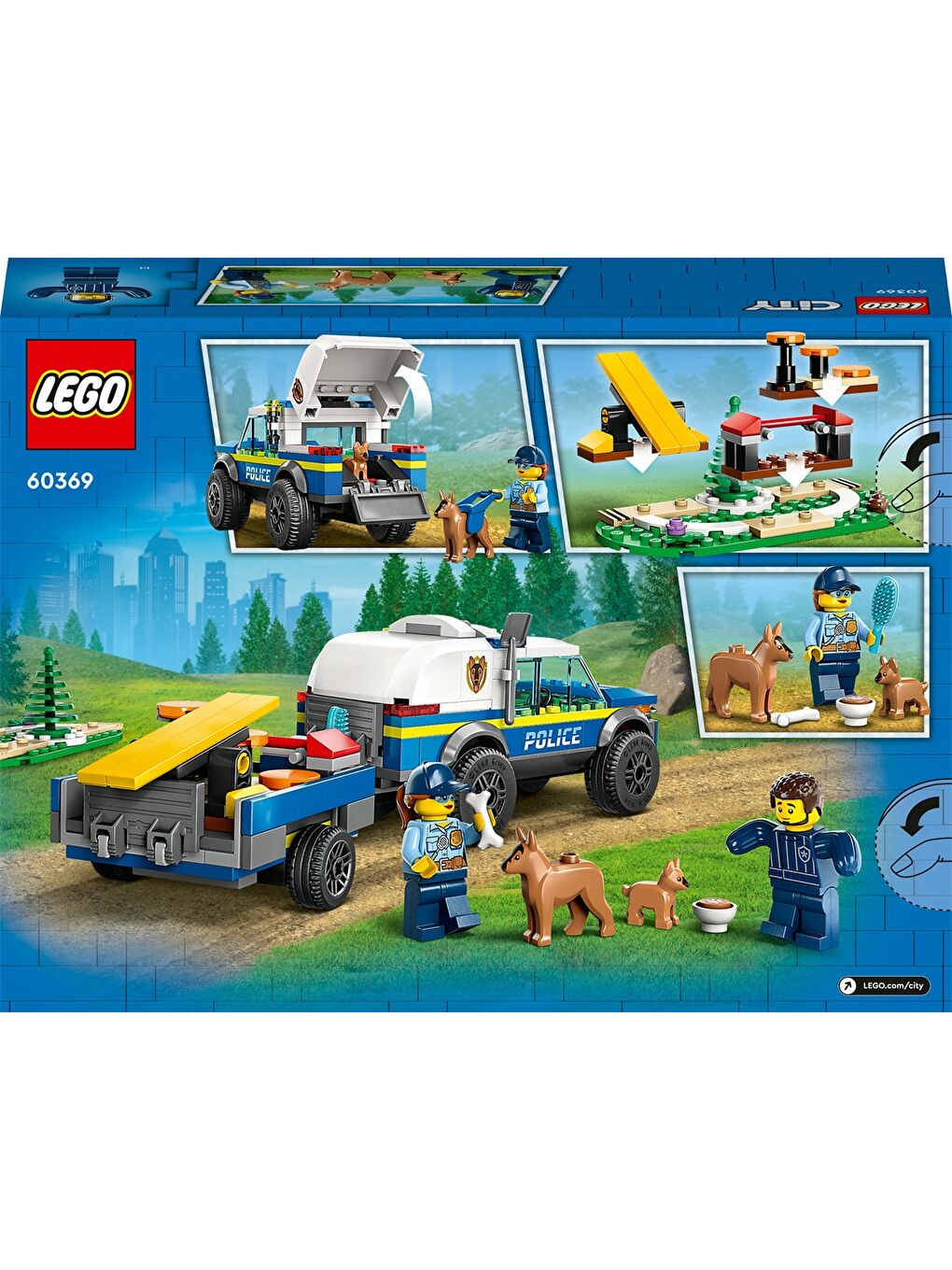 Lego Karışık City Mobil Polis Köpeği Eğitimi Seti - 1