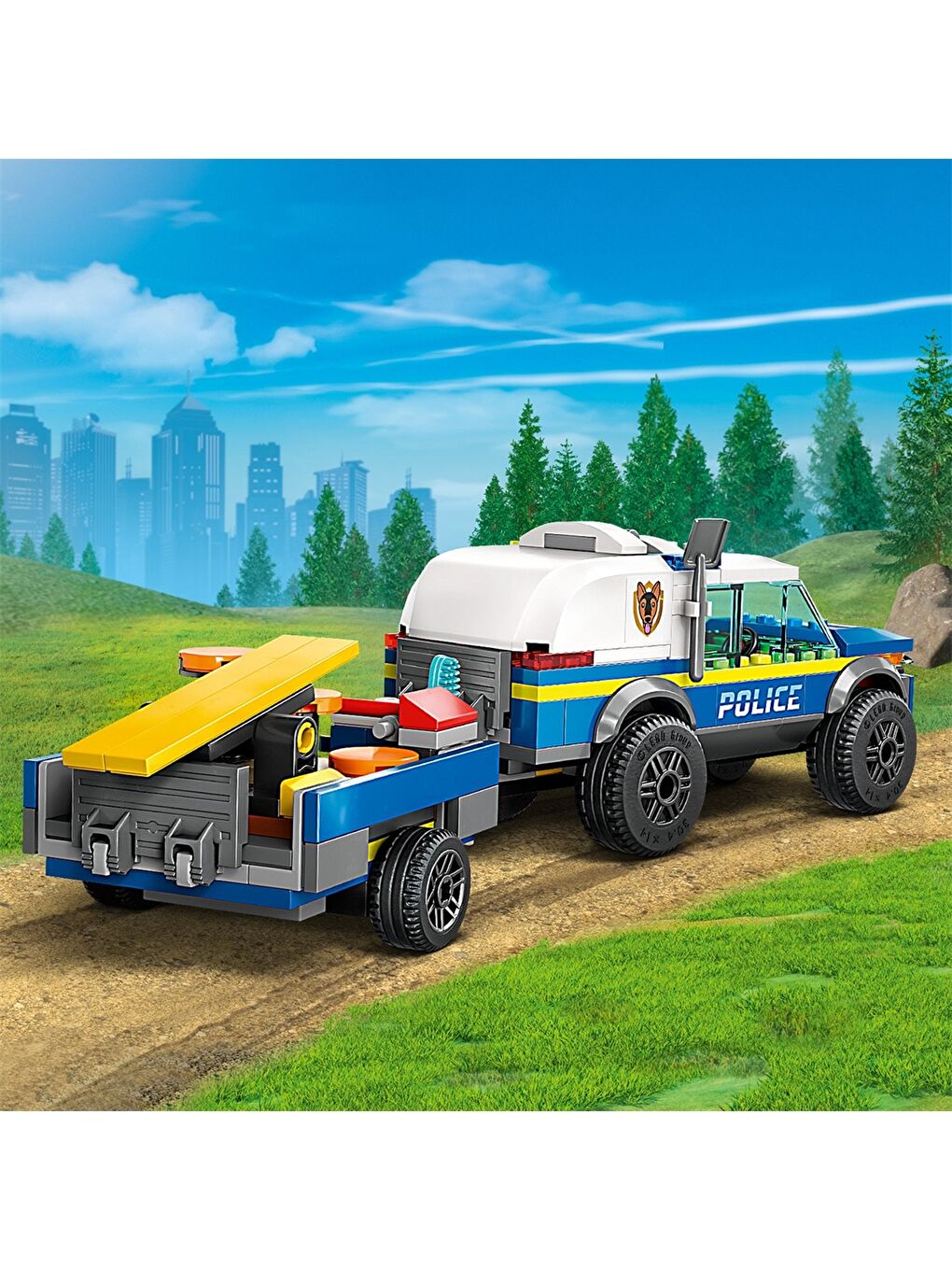 Lego Karışık City Mobil Polis Köpeği Eğitimi Seti - 2