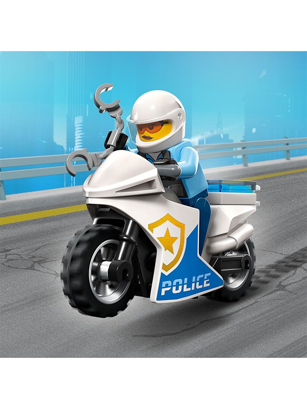 Lego Karışık City Polis Motosikleti Araba Takibi - 2