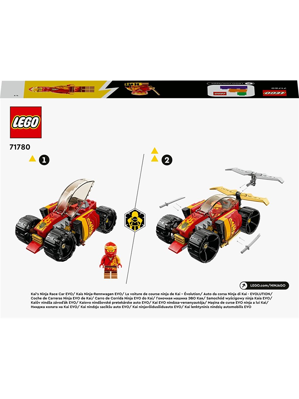 Lego Karışık Ninjago Kainin Ninja Yarış Arabası - 1