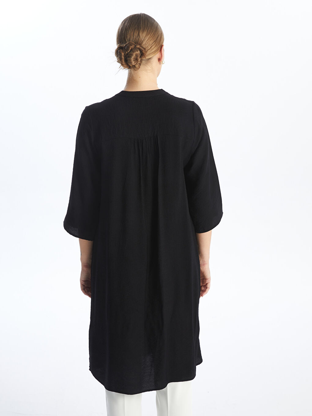 Straight Collar A-Line Women's Dress -S4I134Z8-CVL