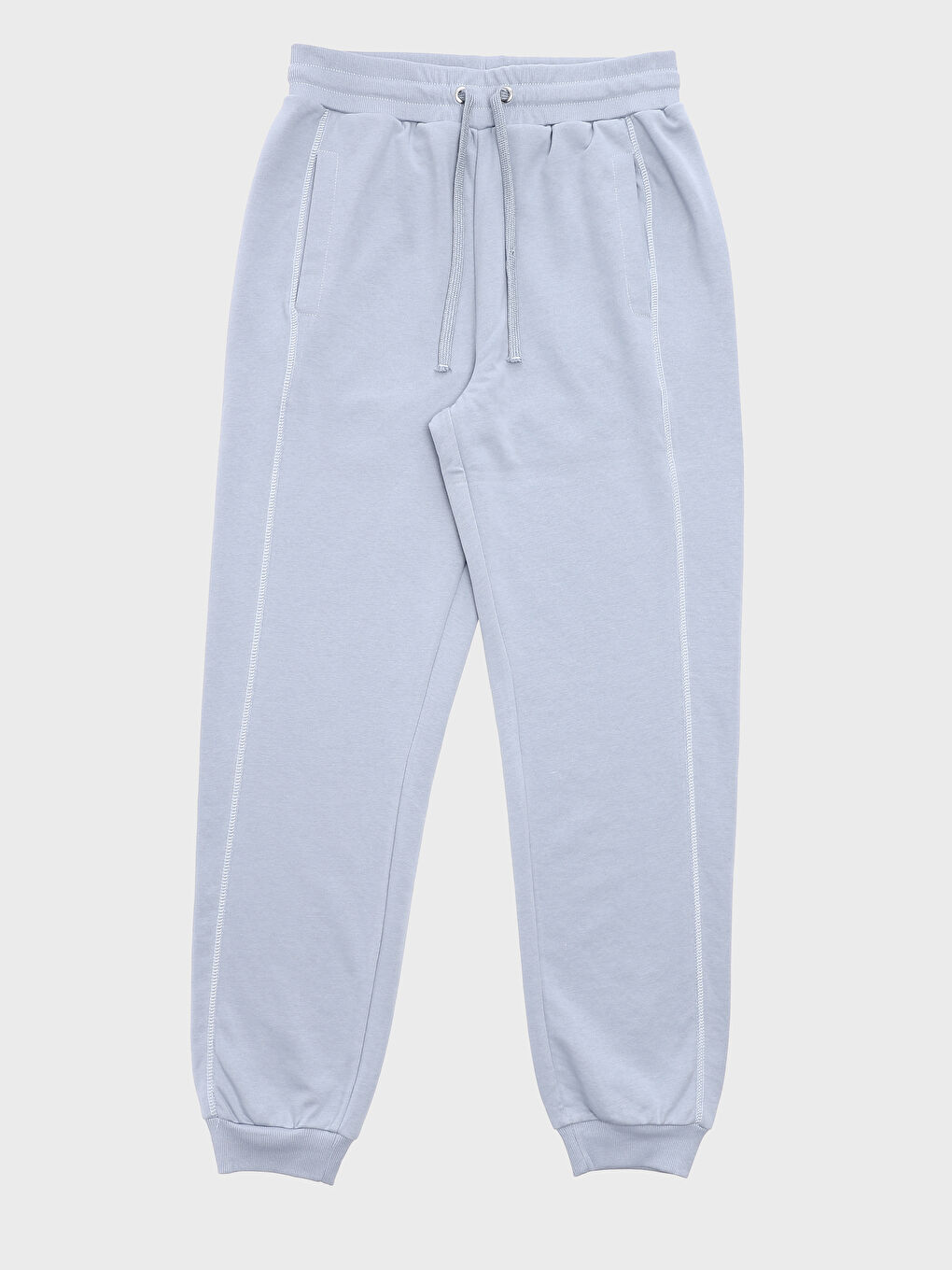Elasticated Waist Relaxed Fit Women's Trousers -S4I231Z8-SWG