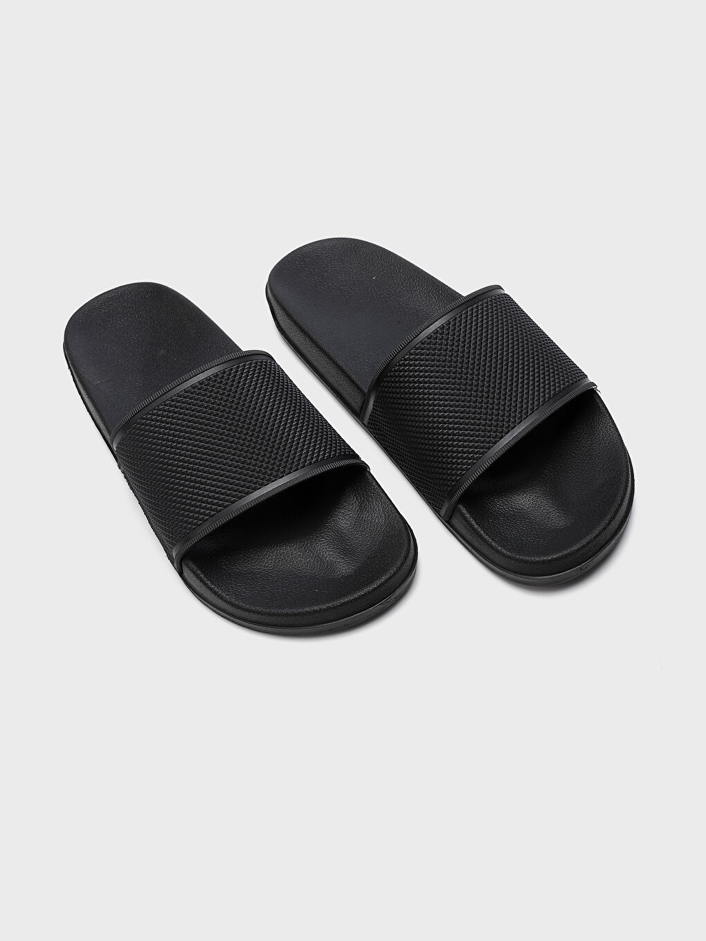 سليبر شريط واحد سادة للرجال-1