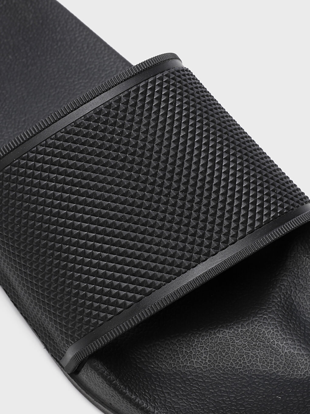 سليبر شريط واحد سادة للرجال-9