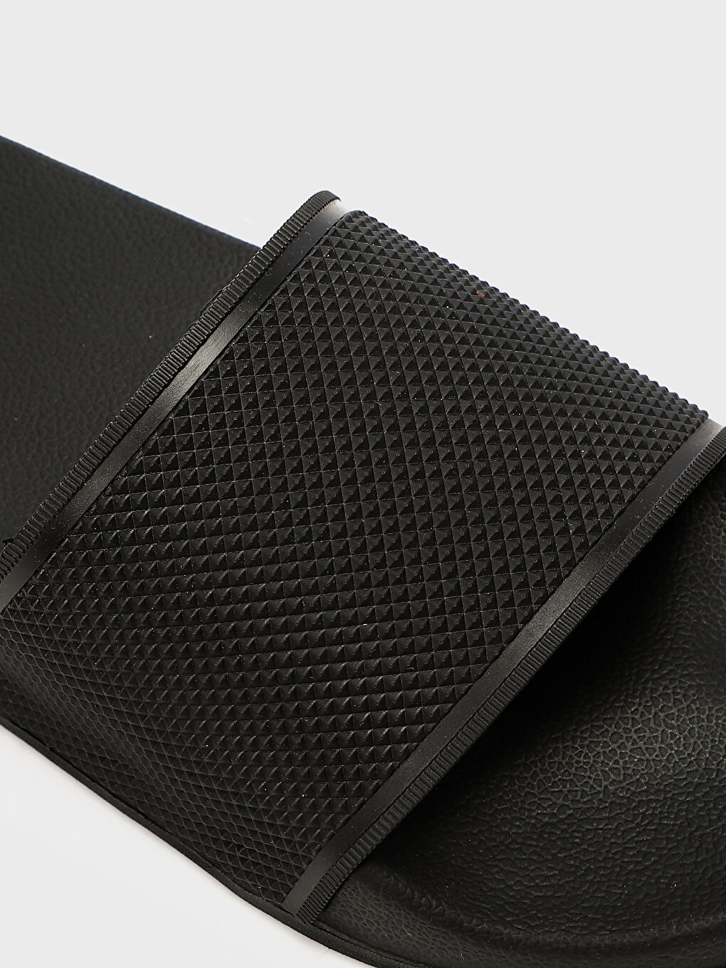 سليبر شريط واحد سادة للرجال-8