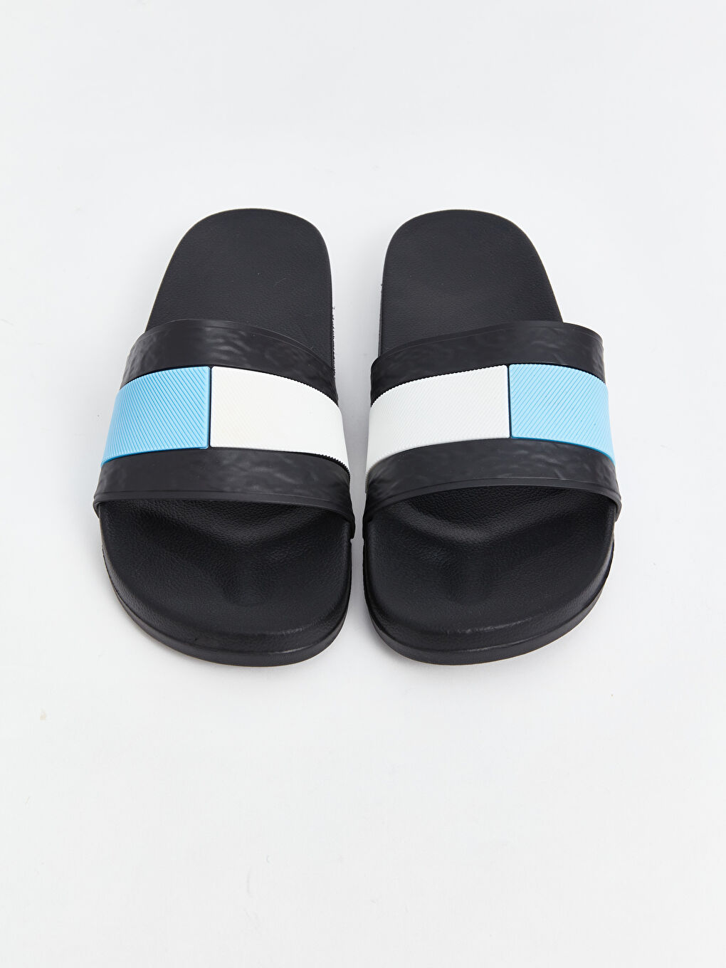 Striped Men's Slippers -S4I264Z8-HUC