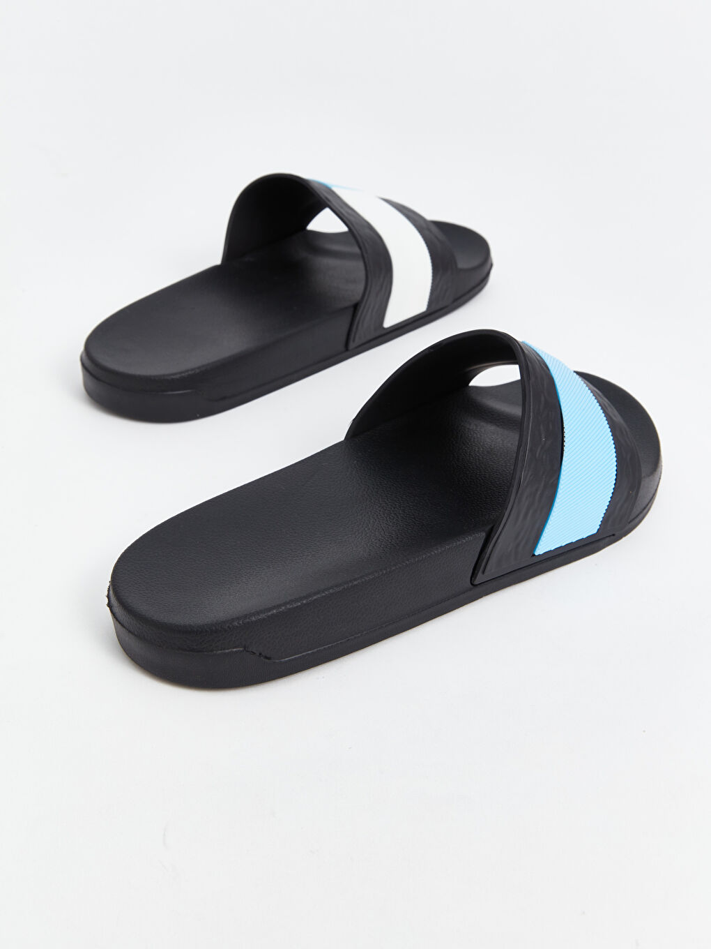 Striped Men's Slippers -S4I264Z8-HUC