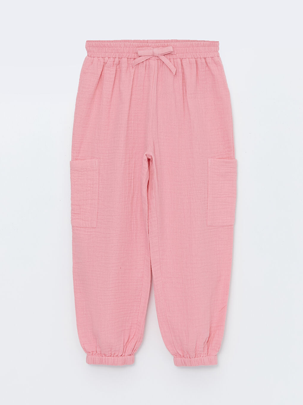 Elastic Waist Baby Girl Trousers -S4I296Z1-YCR