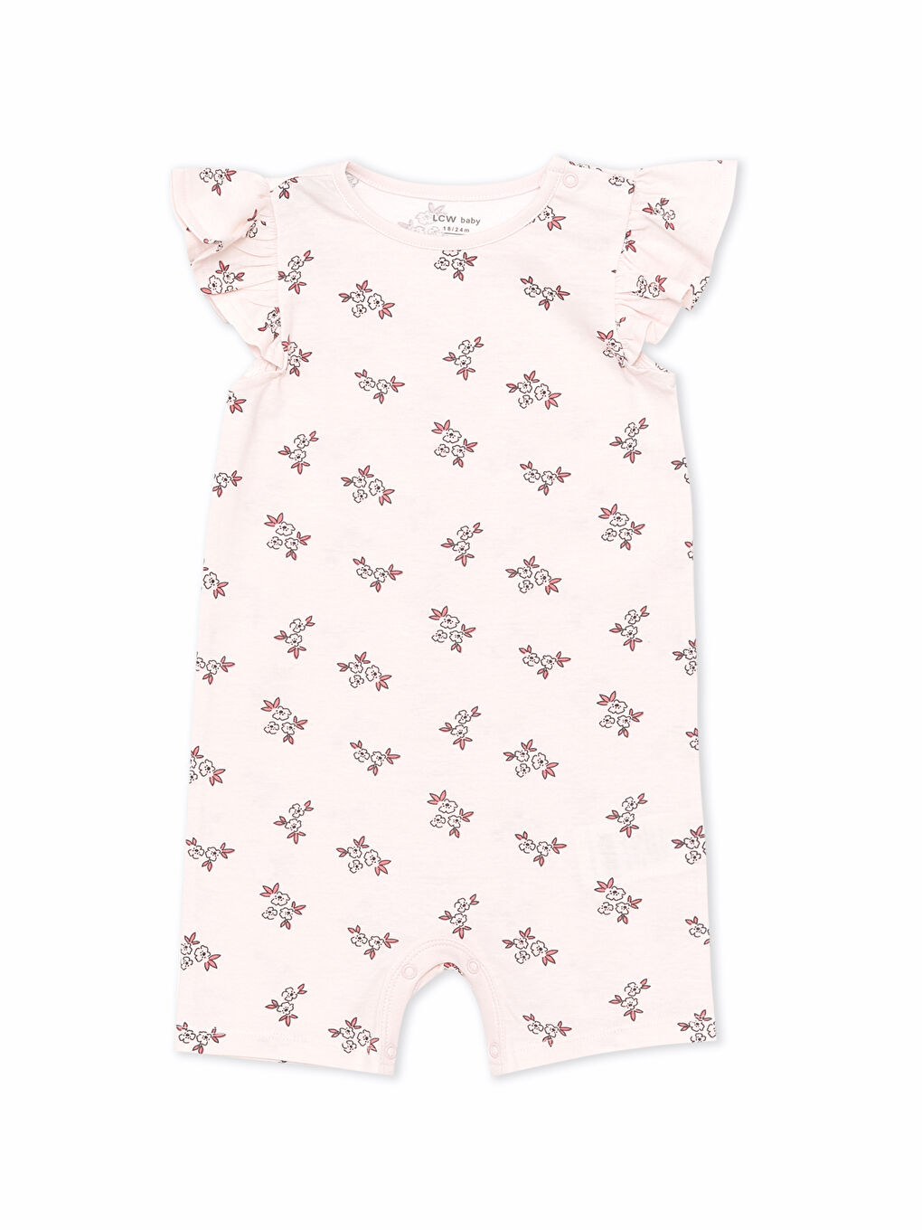 Crew Neck Baby Girl Rompers 2 Pack -S4I299Z1-LRB