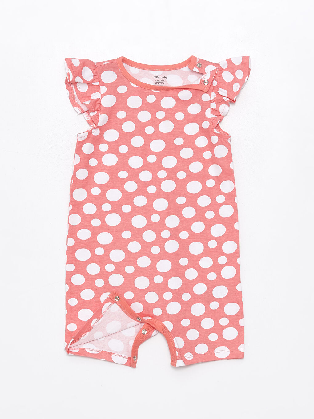 Crew Neck Baby Girl Rompers 2 Pack -S4I299Z1-LRB