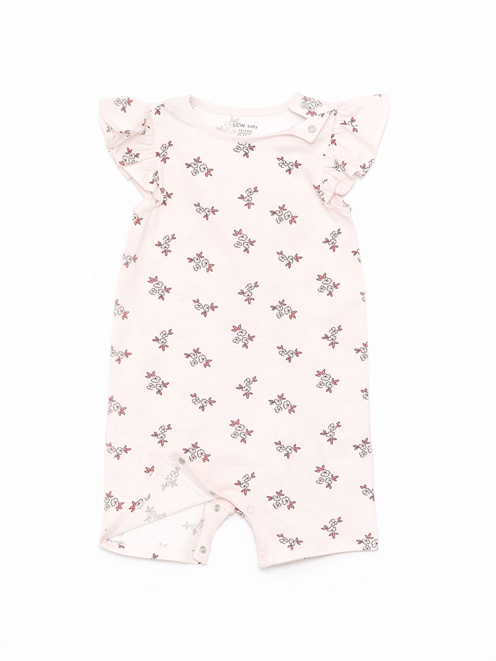 Crew Neck Baby Girl Rompers 2 Pack -S4I299Z1-LRB