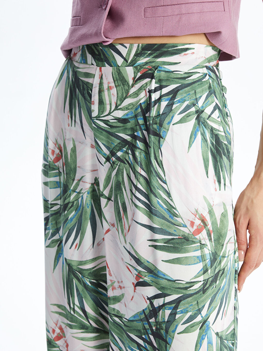 TAMNO ŽUTA Kapri pantalone Žena -S4I404Z8-LS7