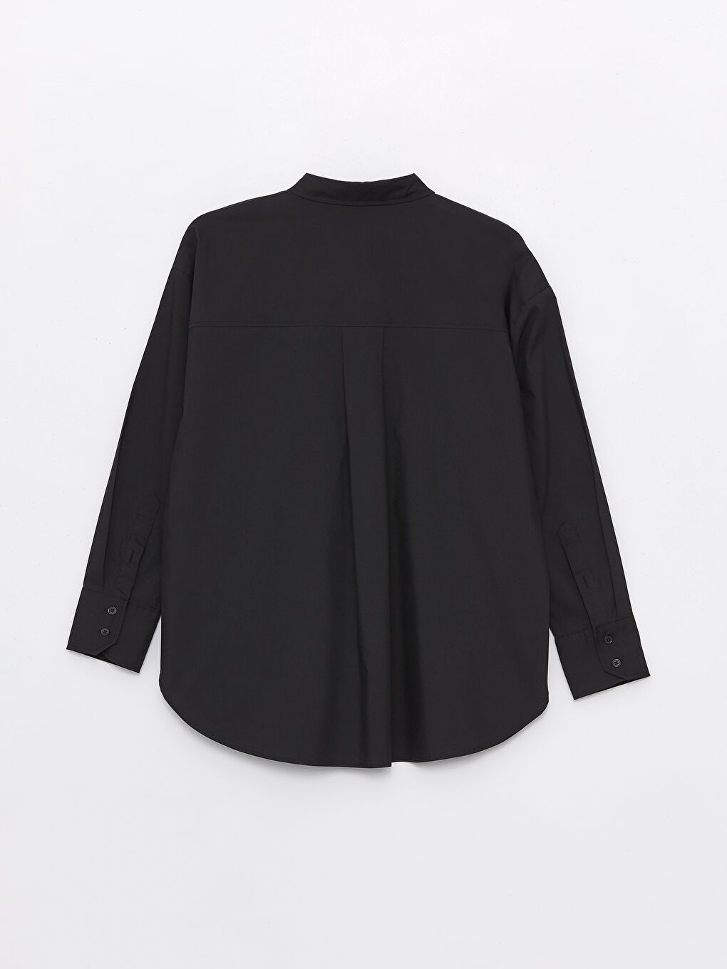 Plain Long Sleeve Oversize Women's Shirt -S4I438Z8-CVL