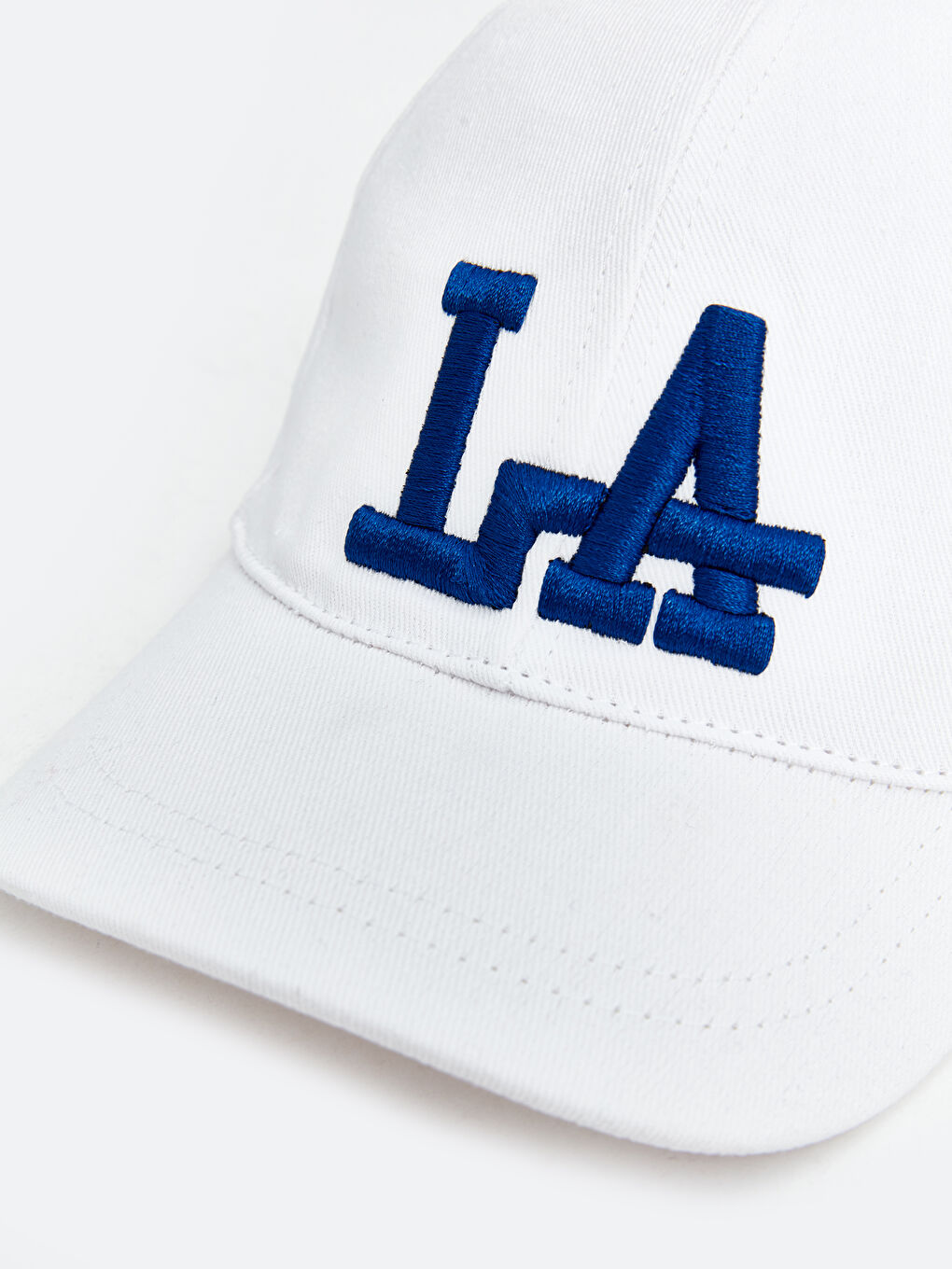 Beyaz Yazı Nakışlı Erkek Çocuk Kep Şapka-1