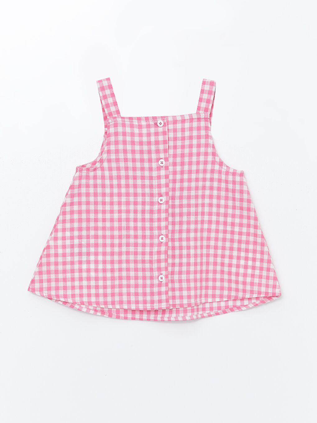 Square Collar Strappy Baby Girls' Blouse and Trousers 2 Pack Set -S4I593Z1-LNQ