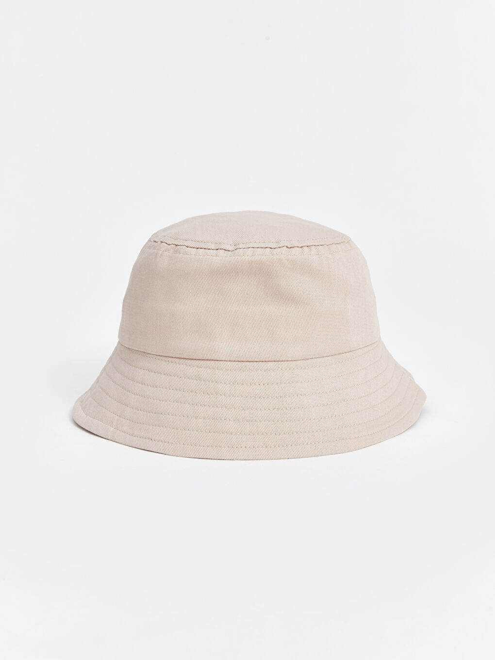 Bej Pamuklu Erkek Çocuk Bucket Şapka