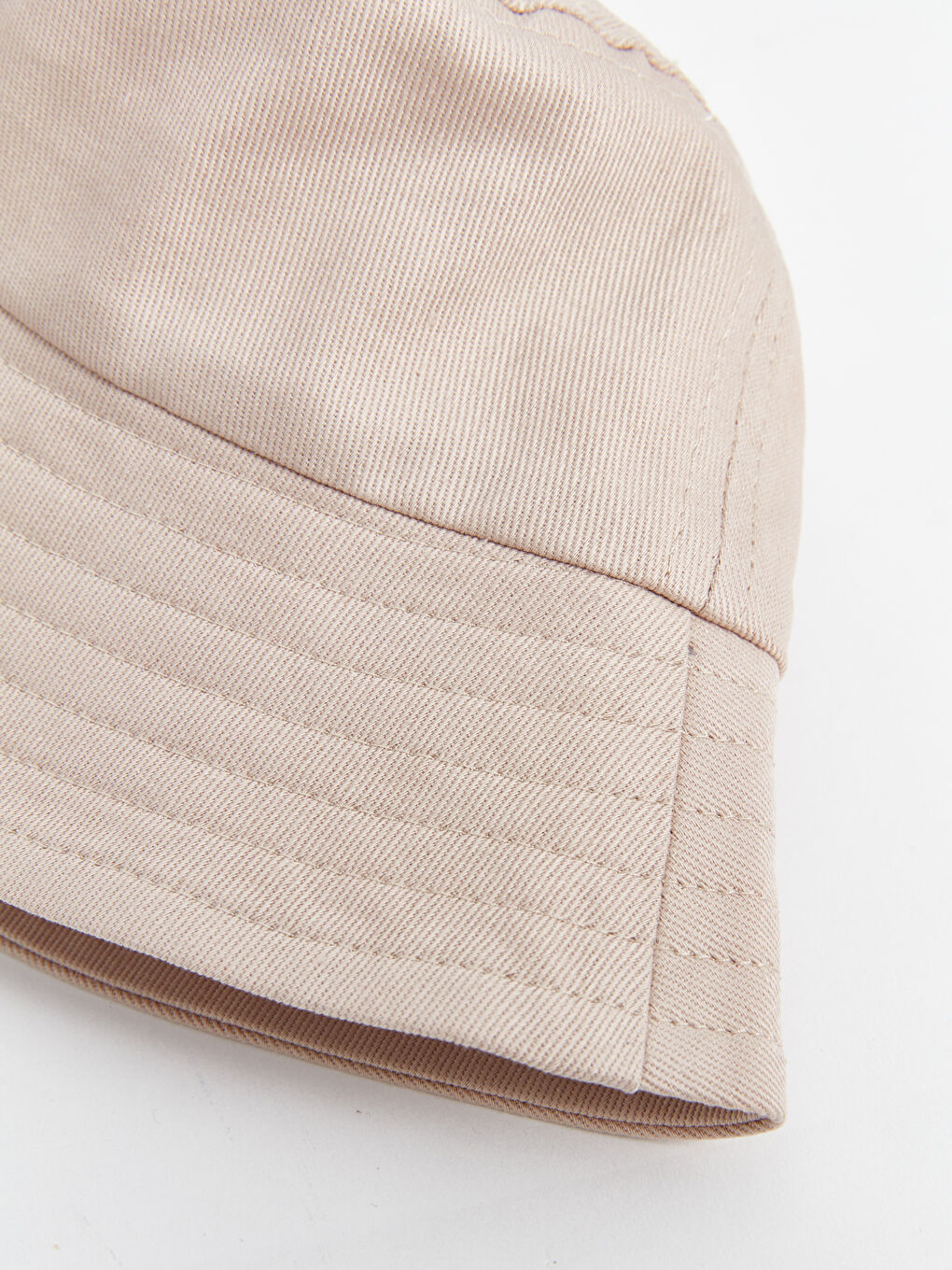 Bej Pamuklu Erkek Çocuk Bucket Şapka-2