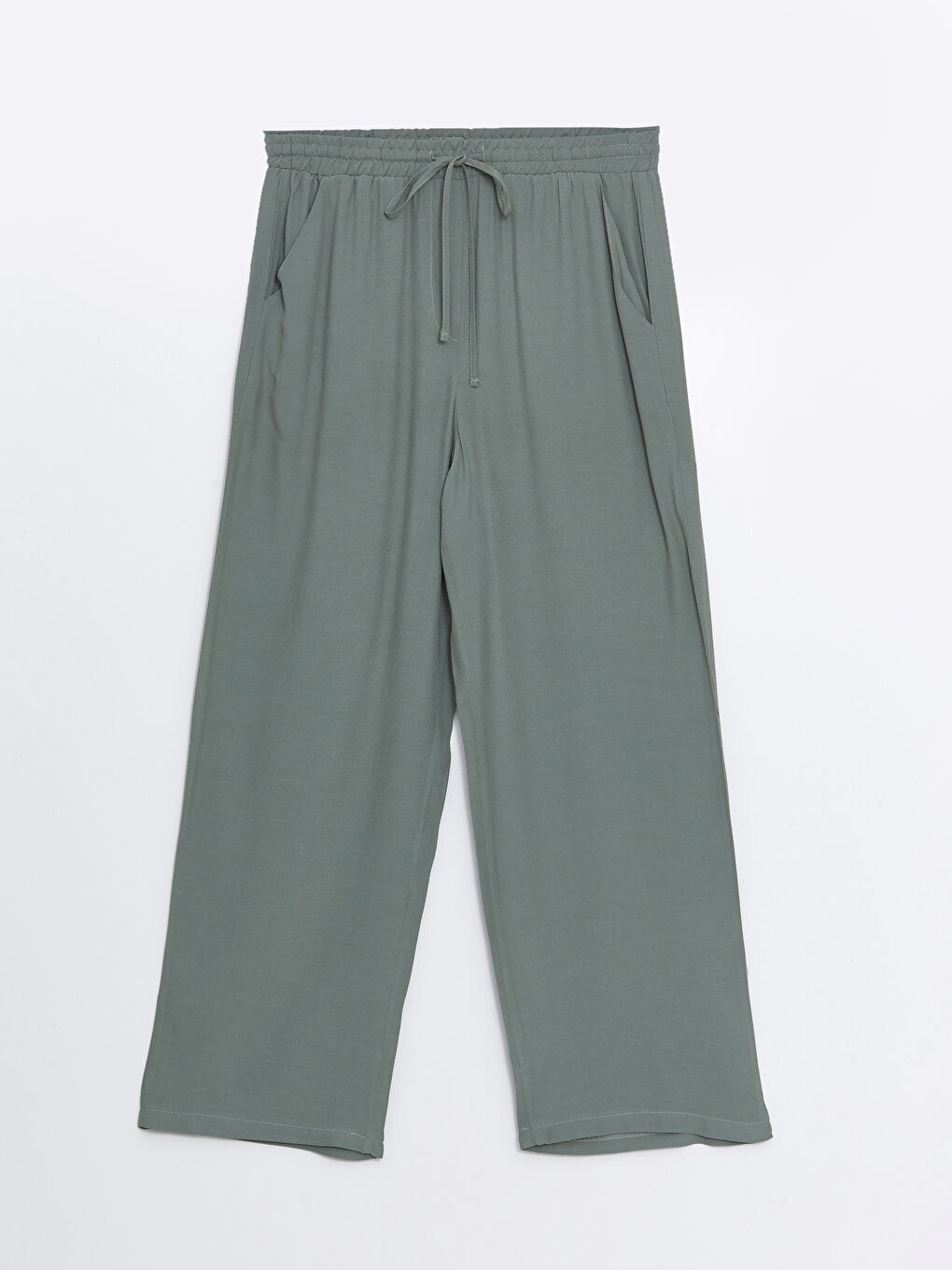 Elastic Waist Comfortable Fit Women's Trousers -S4I765Z8-Y3W