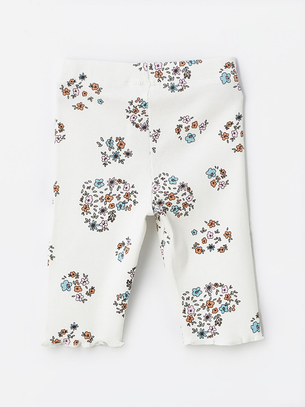 Elasticated Waist Printed Baby Girls' Leggings 2 Pack -S4I775Z1-LRA
