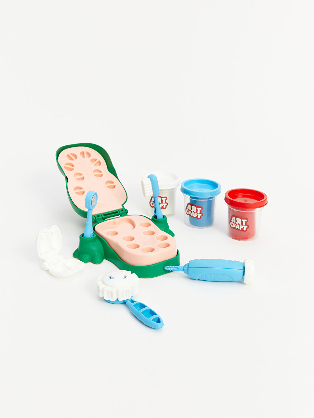 Dinozor Dişçi Oyun Hamuru Seti-1
