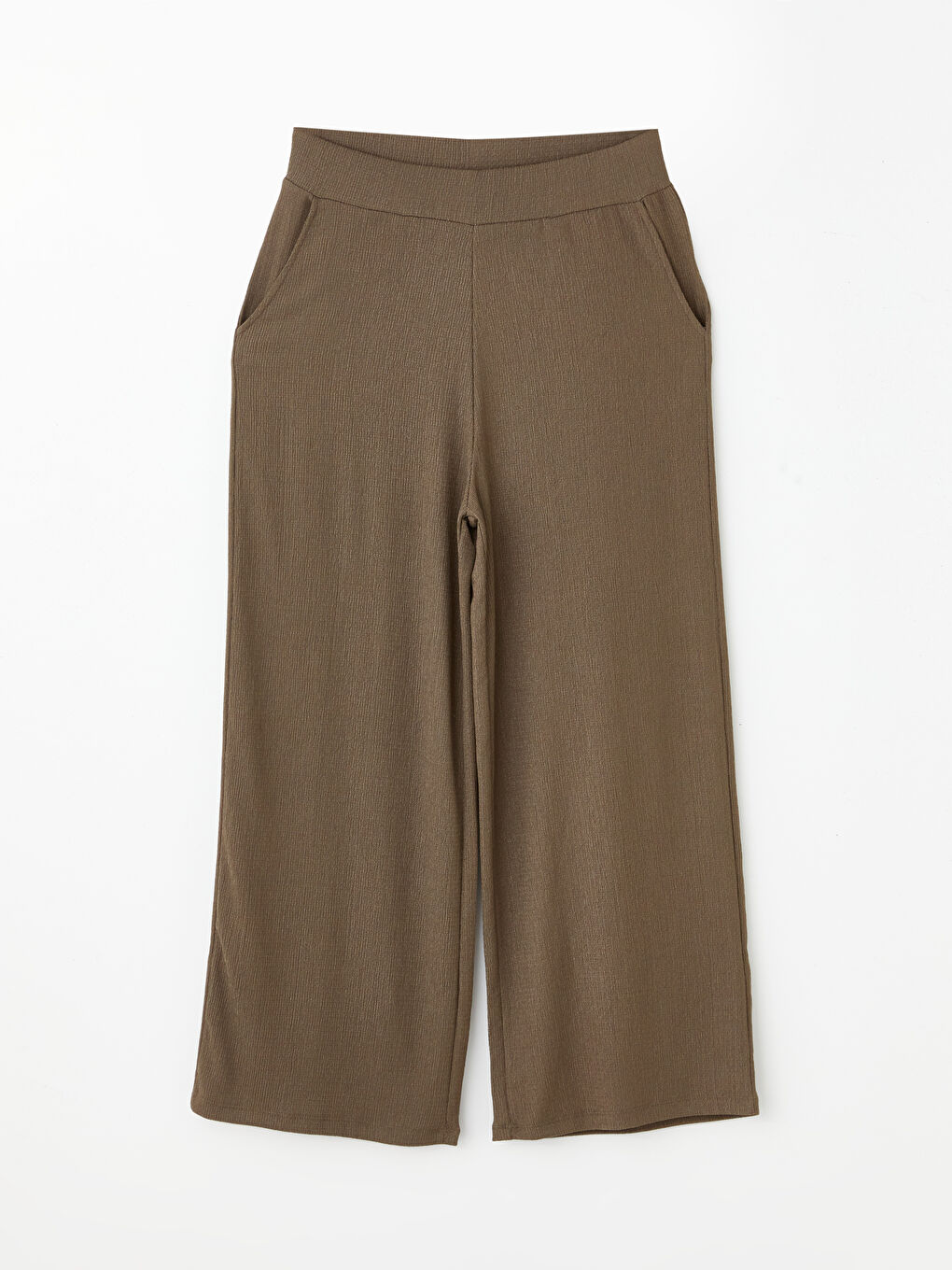 Elastic Waist Regular Bell-Bottoms Women's Trousers -S4I810Z8-R0B