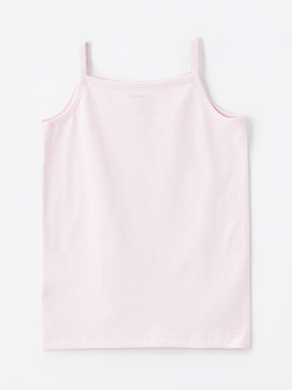 Square Collar Strappy Basic Baby Girls' Tank Top 3-pack-4