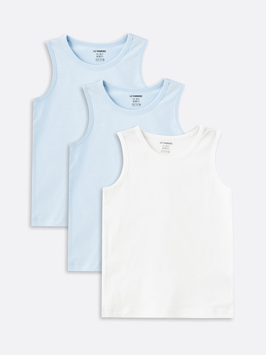 Crew Neck Baby Boy Athlete 3 Pack