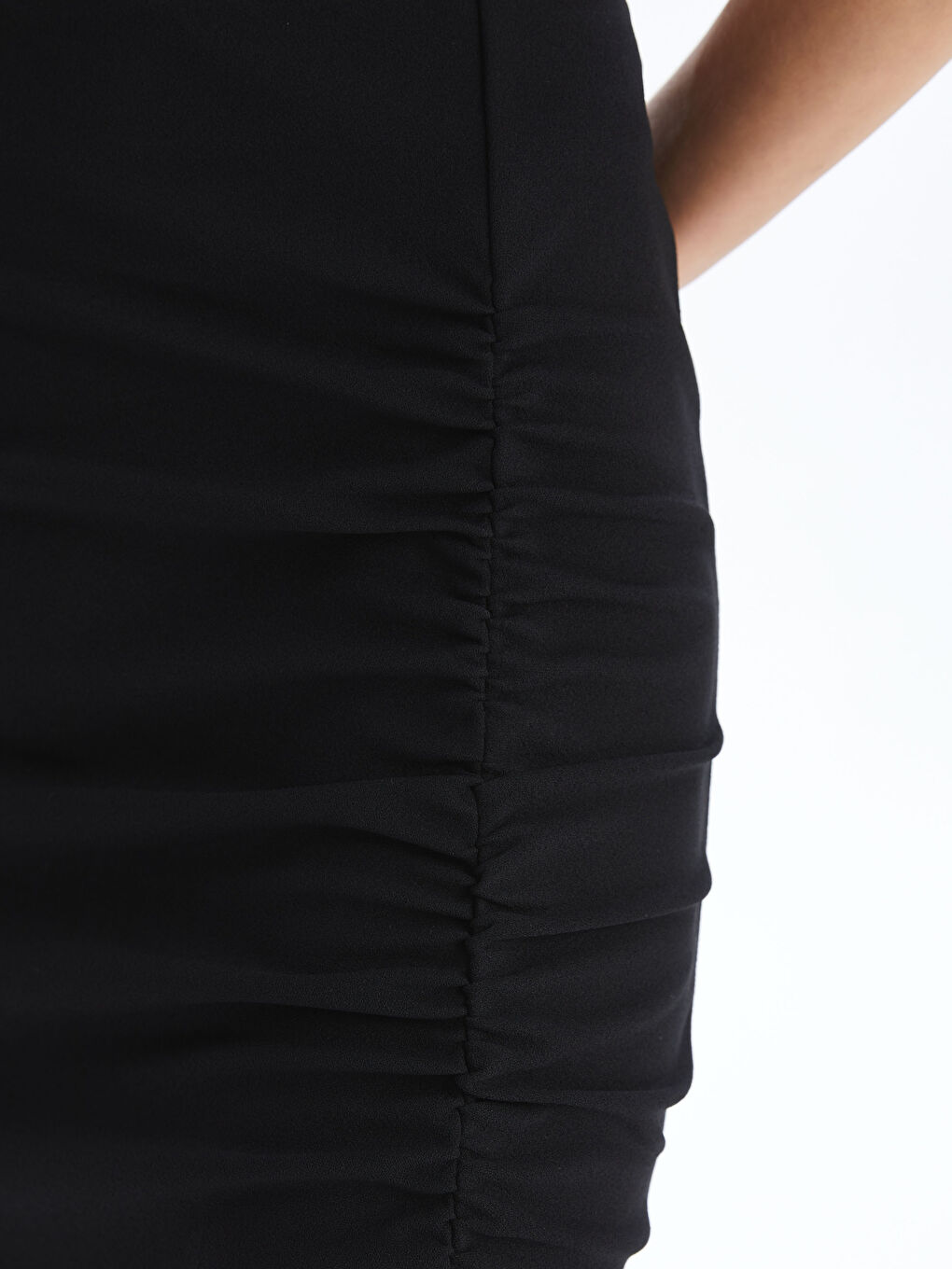 Women's Slim Fit Plain Skirt -S4I888Z8-CVL
