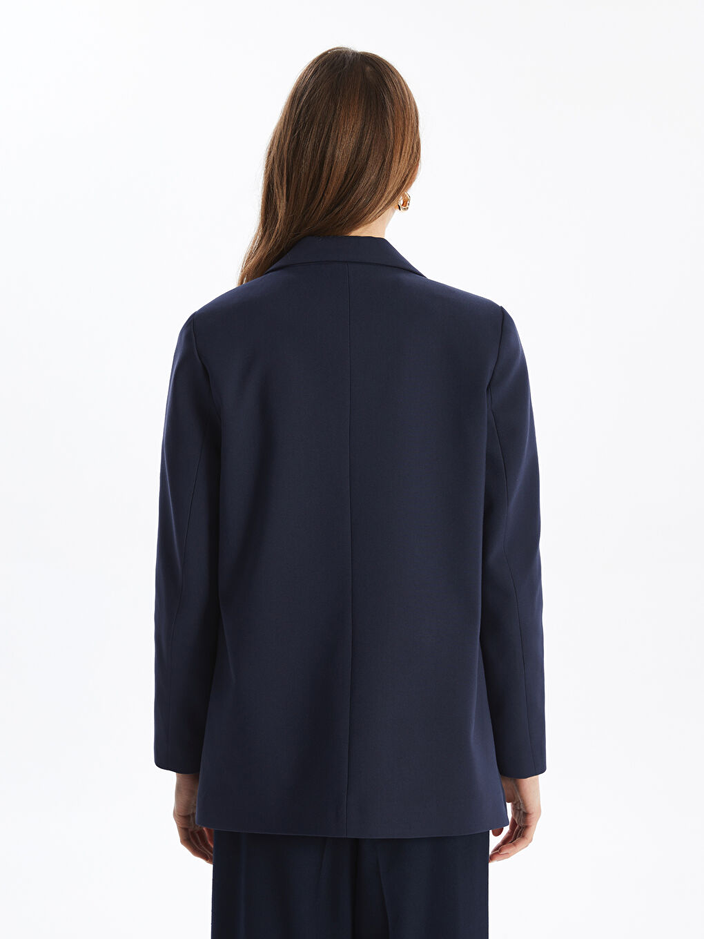 Regular Long Sleeve Women's Blazer Jacket -S4I889Z8-HFH