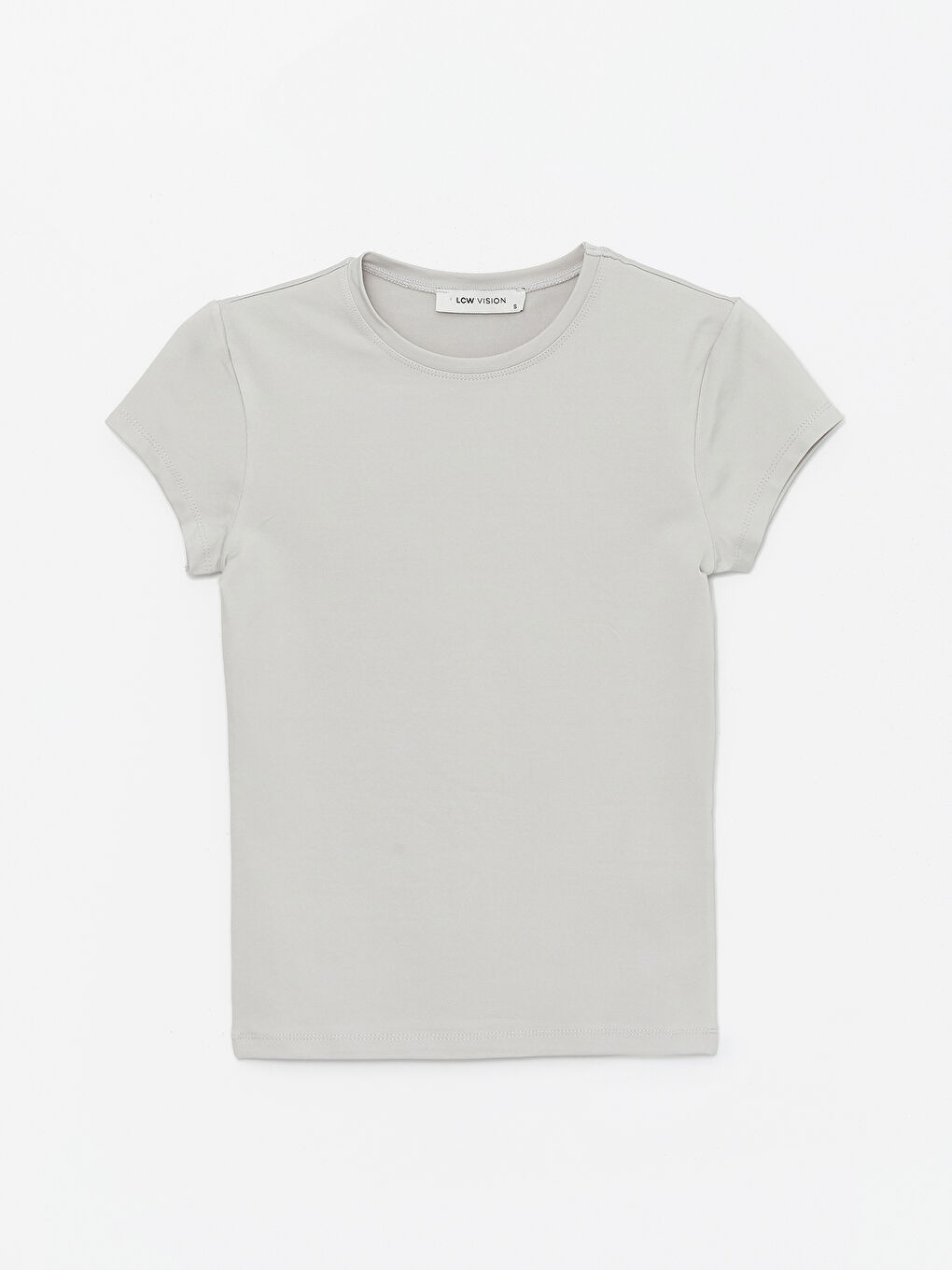 Crew Neck Regular Short Sleeve Women's T-shirt -S4I923Z8-G5K