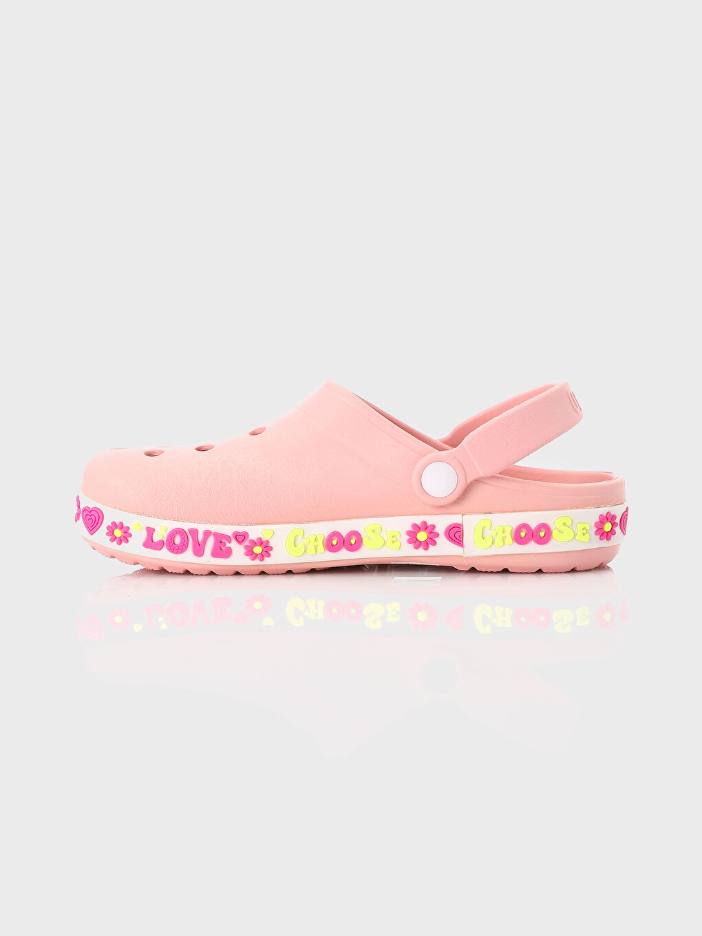 Patch Detailed Girls' Beach Sandal-3