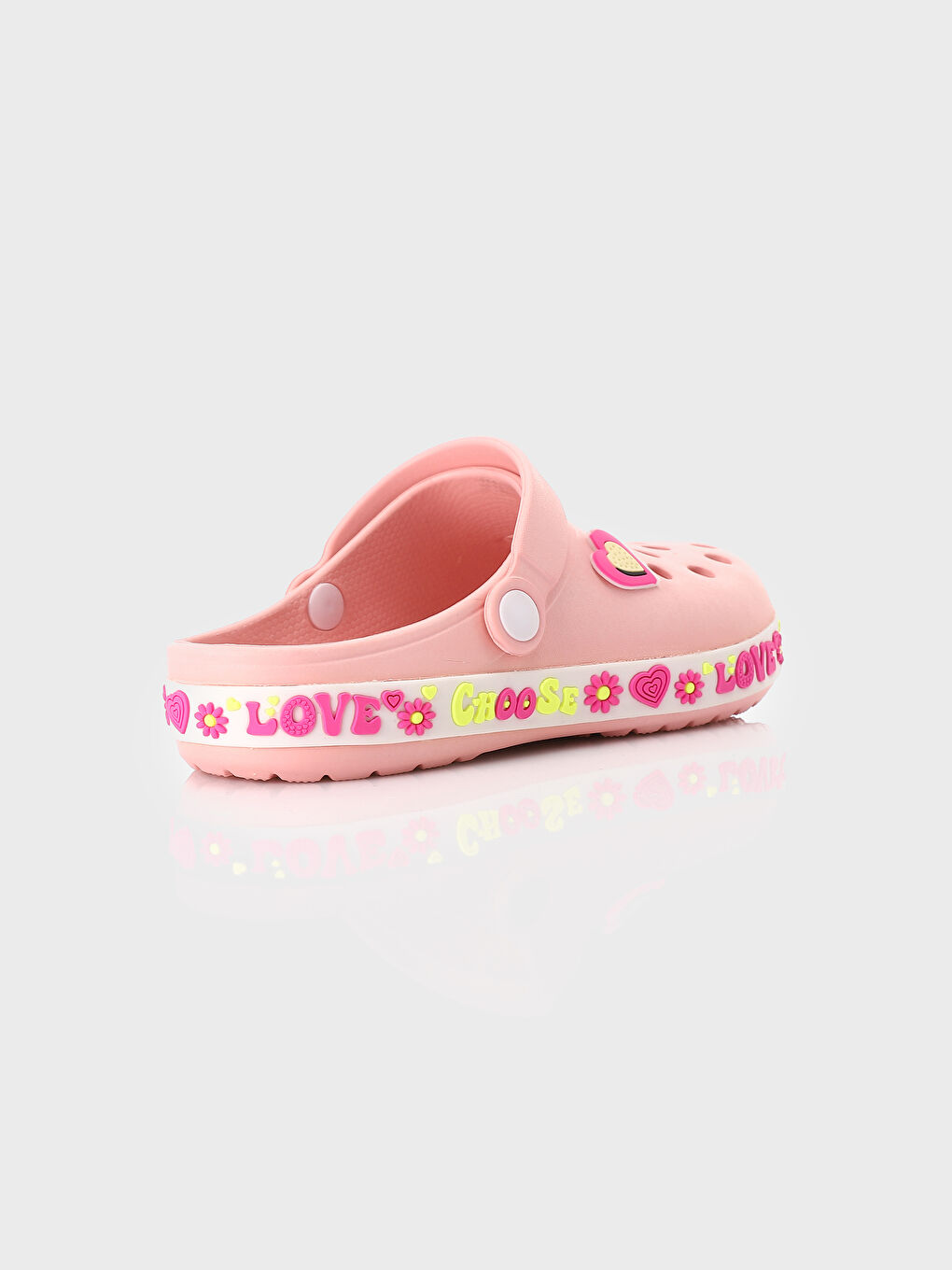 Patch Detailed Girls' Beach Sandal-4