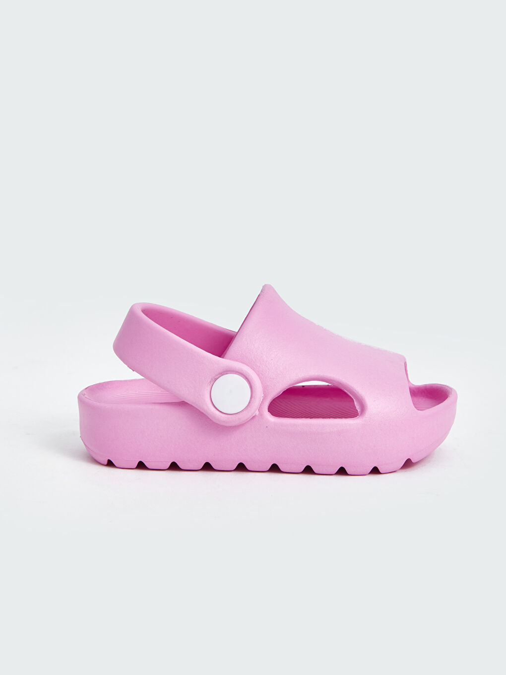 Sandales Bébé Fille à Bride Unique et Fermeture Velcro-1