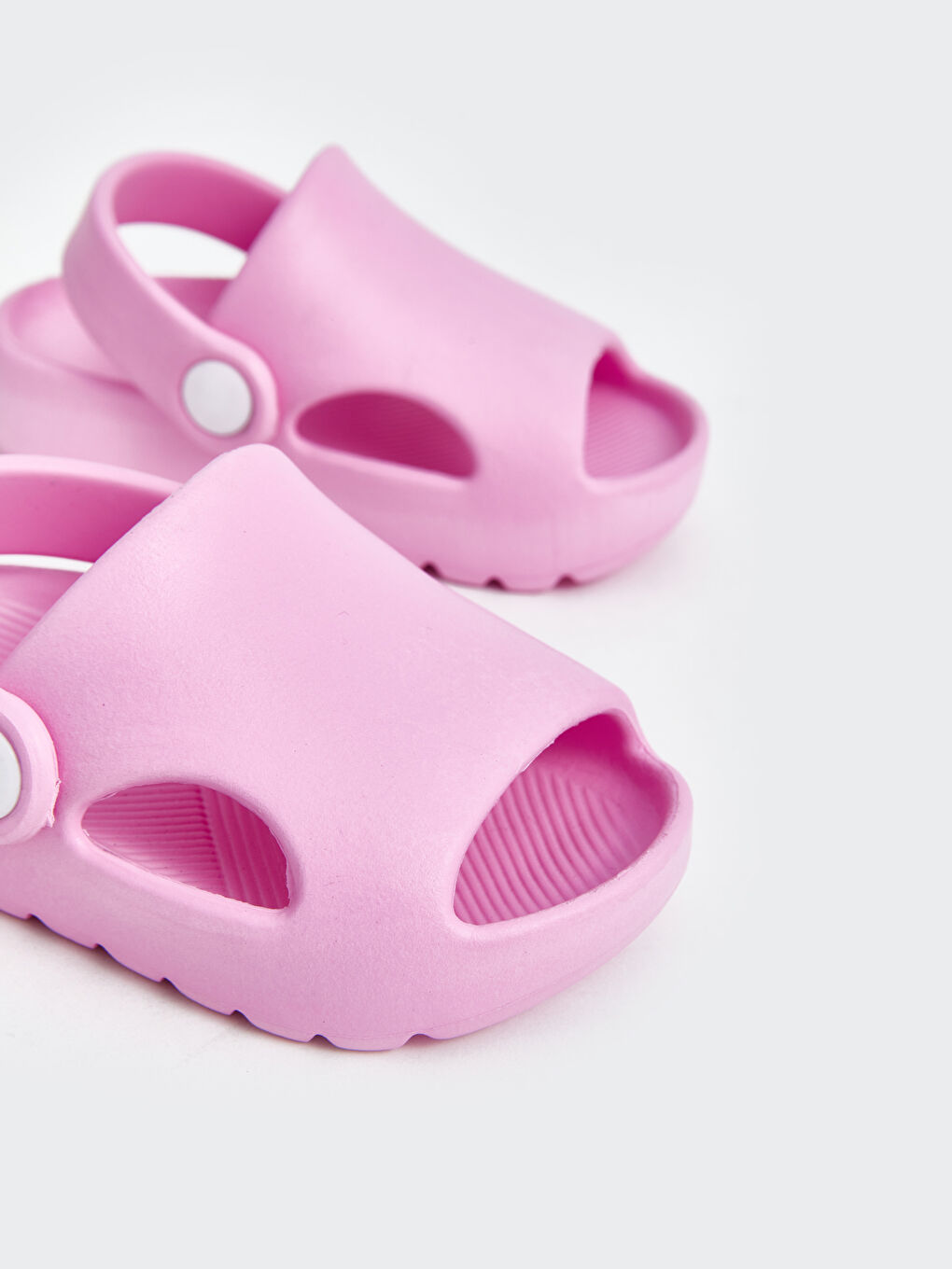 Sandales Bébé Fille à Bride Unique et Fermeture Velcro-2