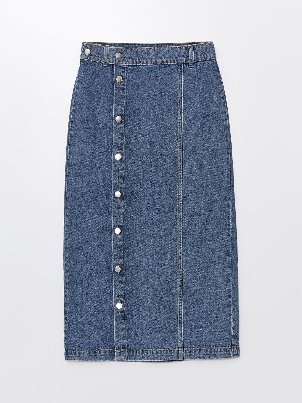 Slim Fit Women's Denim Skirt -S4IB26Z8-507