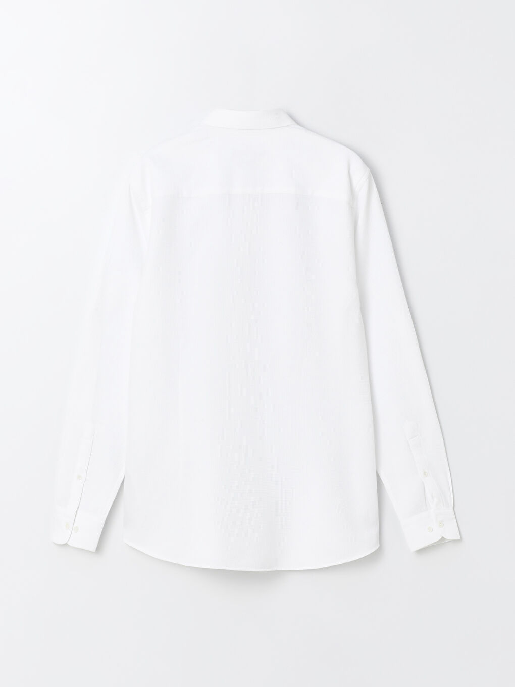 Slim Fit Long Sleeve Men's Shirt-6