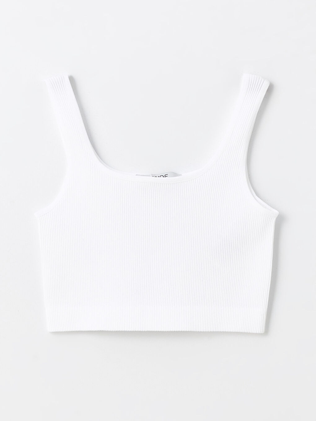 XSIDE Women's U Neck Plain Crop Top -S4IB64Z8-Q6K