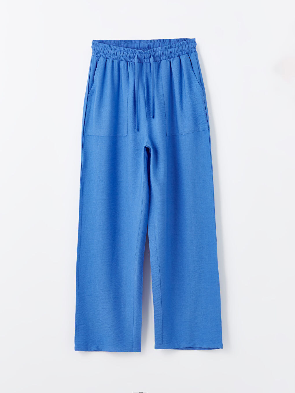 Elasticated Waist Relaxed Fit Women's Trousers-5