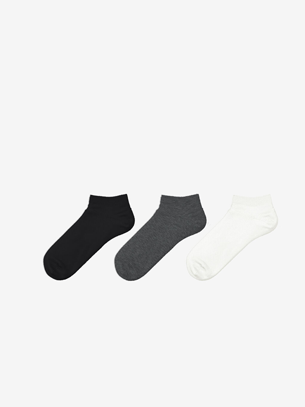 Ерлерге арналған өрнексіз патик шұлықтары 3 данадан тұратын