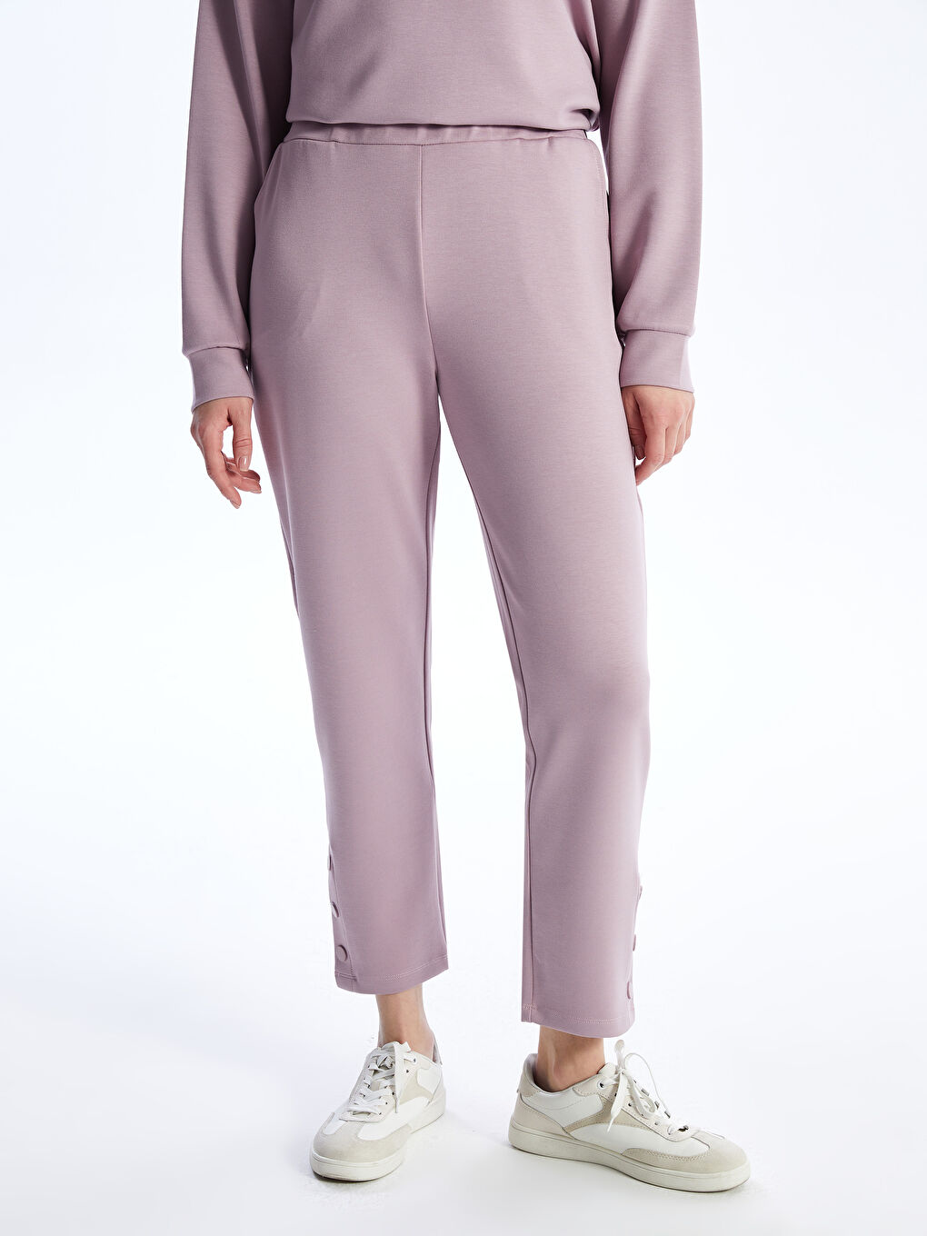 Women's Elastic Waist Regular Sweatpants -S4ID04Z8-GCW