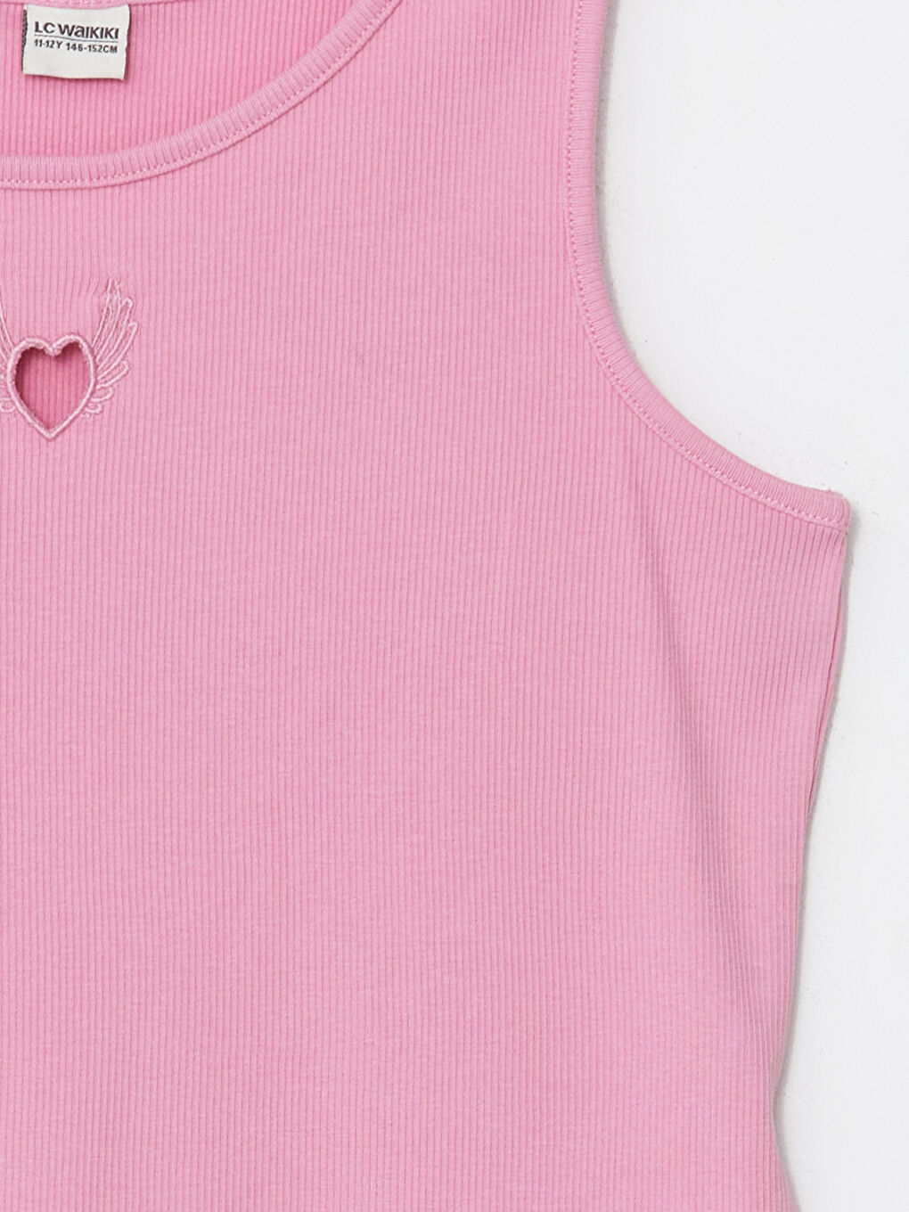 Crew Neck Basic Girls' Tank Top -S4IE00Z4-GFC
